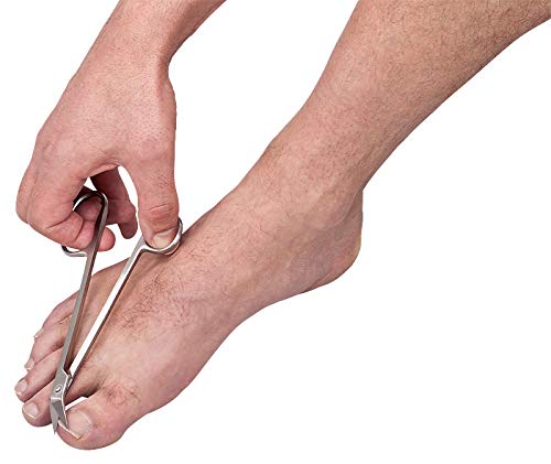 Lopalmed Fußnagelschere 18 cm EXTRA Lang mit Mikroverzahnung